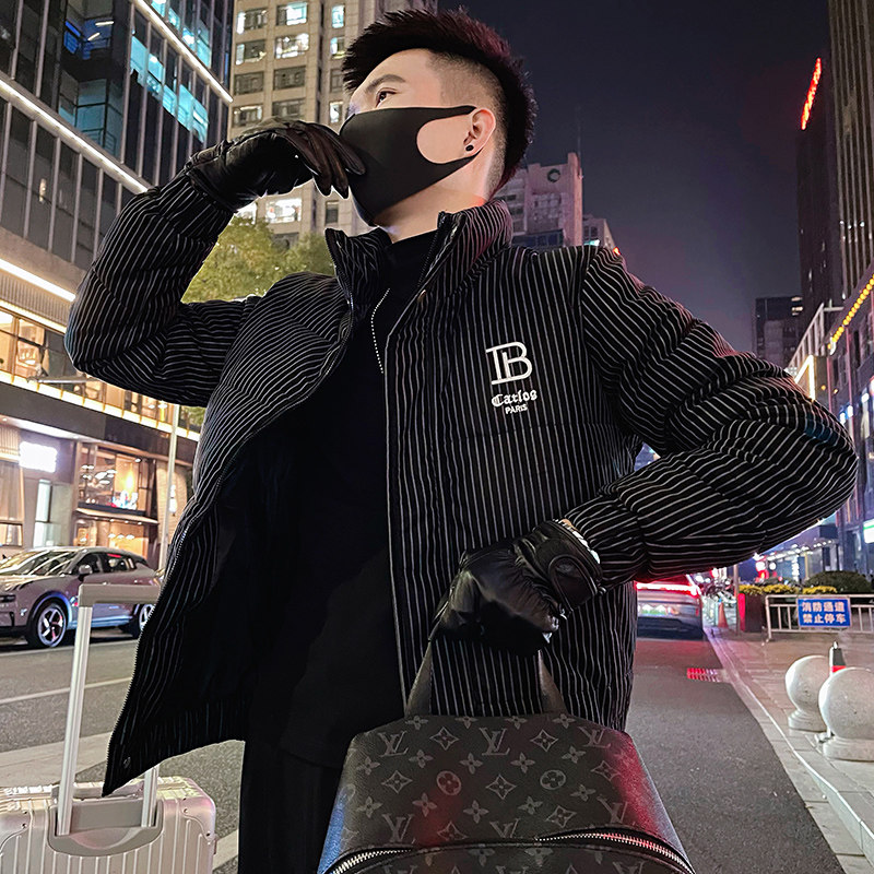 厚外套潮牌加厚少年感棉袄帅