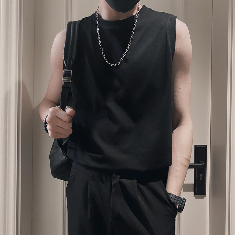 男装2023新款运动马甲坎肩