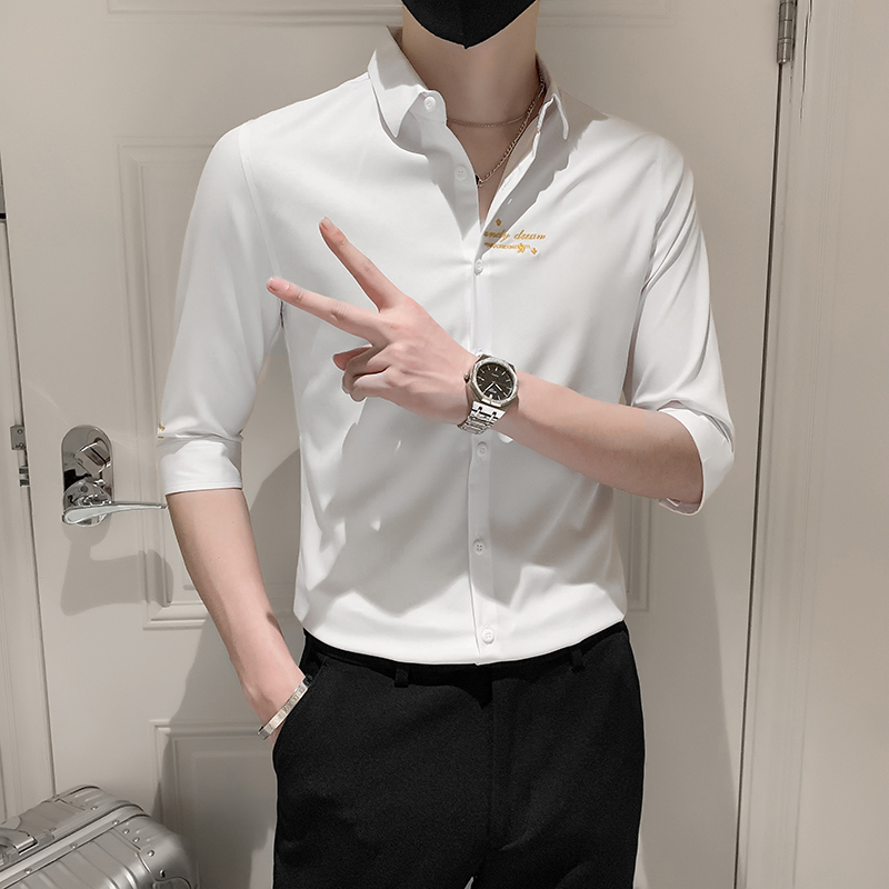 七分袖时尚新款衬衫流行