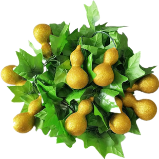 空调仿真葫芦藤条塑料花藤吊顶绿叶室内装饰植物树叶子管道遮挡