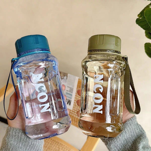 塑料水杯子便携户外运动太空杯过滤网耐高温防摔水瓶礼品杯