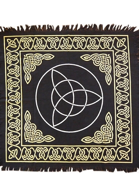 纯棉背景布Altar Tarot Cloth桌布五芒星桌布坛布装饰布摆件