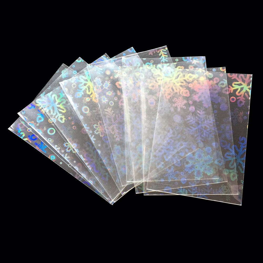 镭射雪花闪卡套牌套爱豆专辑卡