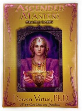 Ascended Masters Oracle Cards 镀金 杨升大师神谕卡英文卡牌