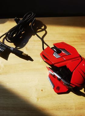 赛钛客 saitek 美加狮 mmo7 游戏鼠标 9成新 以上