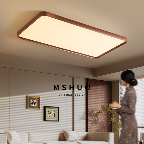 高级感大气美式高亮度客厅吸顶灯