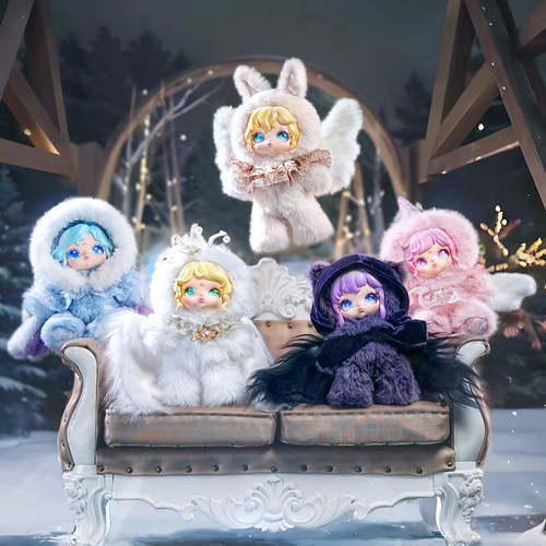 DUMIA雪迹密语毛绒搪胶盲盒
