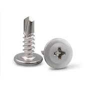 410不锈钢十字大扁头钻尾螺丝自攻自钻华司头燕尾钉M4.2M4.8