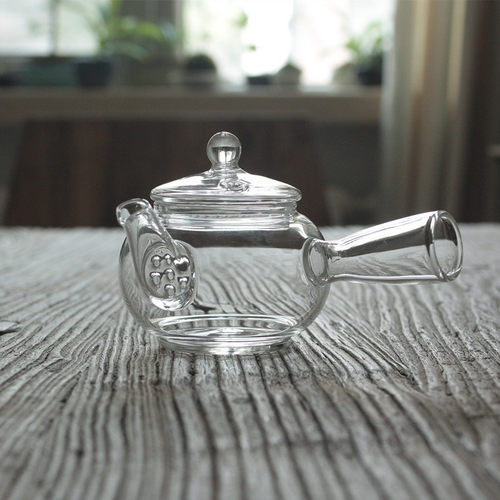 煮茶壶日式侧把急须可加热配件