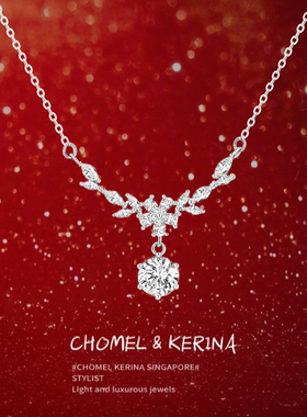 「紫藤之星」纯银s999项链女轻奢小众情人节2026新款爆款生日礼物