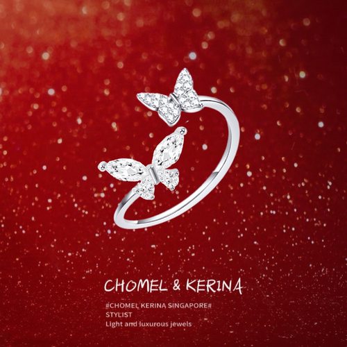 「蝶恋」戒指你若盛开蝴蝶自来