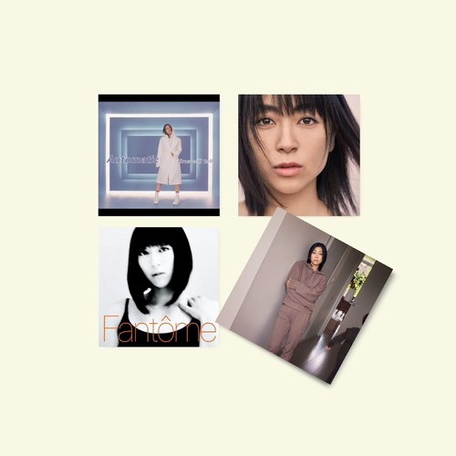 宇多田光专辑cd海报墙贴可加框