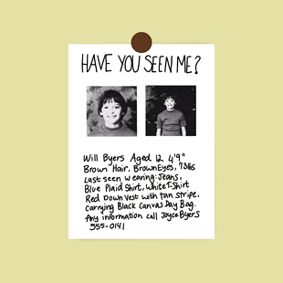 怪奇物语海报墙贴寻人启事Stranger 复古海报定制 Things美式