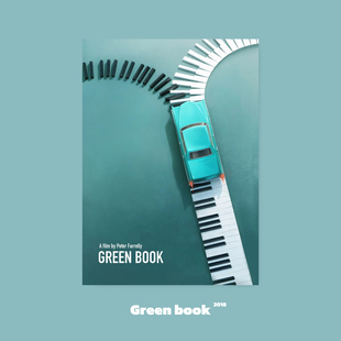 绿皮书电影海报周边卧室宿舍桌面背景墙墙贴装饰画卡片画芯