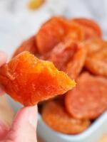 New bulk dried apricots with pits removed, preserved apricots, red dried apricots, sweet and sour dried fruits in bulk, snack to satisfy your craving, not from Xinjiang thumbnail 7
