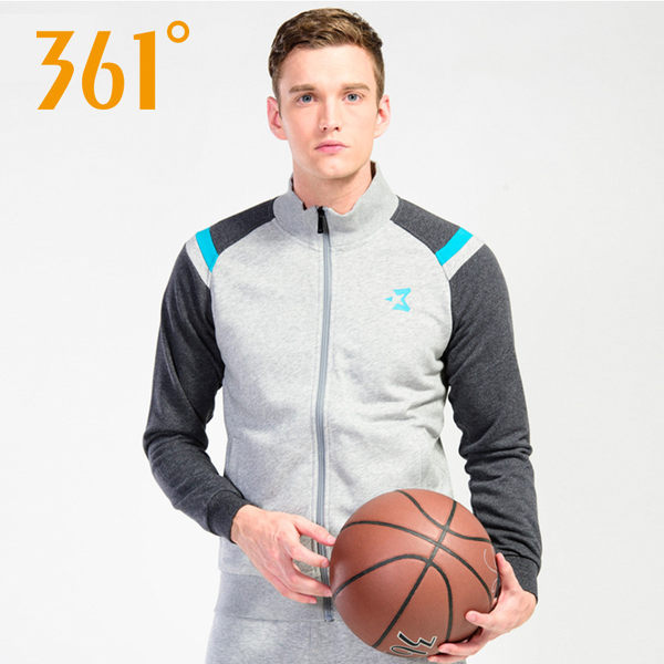 361度 春秋款 男式运动开衫卫衣 优惠券折后￥69包邮（￥109-40）4色可选