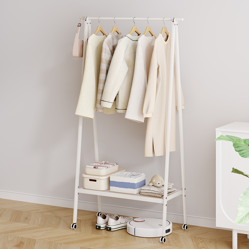 衣架落地卧室立式衣帽架