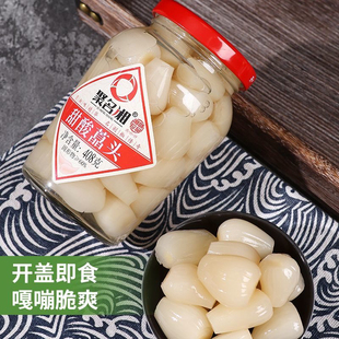 聚名湘甜酸藠头408g湖南特产即食下饭菜新鲜腌制酸荞头酸乔头炒菜