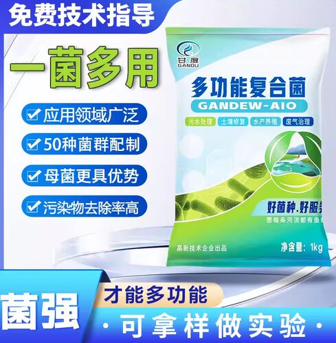 甘度污水处理菌剂除臭修复