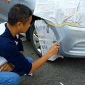 大众朗逸汽车车漆去痕划痕修复神器银色金属自喷漆补漆笔白色黑色