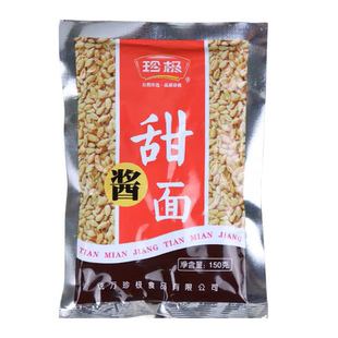 甜面酱烤鸭酱食炸酱饭 珍极甜面酱150g 15袋 免邮