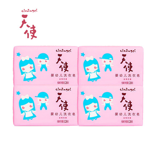 奇强天使婴幼儿洗衣皂块金银花香