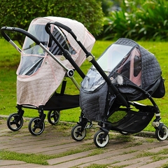 bugaboo小蝴蝶bee6/5/3蜻蜓fox婴儿推车雨罩雨衣挡风罩博格步配件