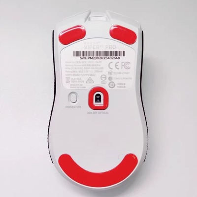 毒蝰蝰蛇鼠标脚贴替换式特氟龙3M