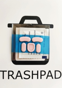 毒蝰minise鼠标脚贴 防塌陷 粉狐黑涩特氟龙