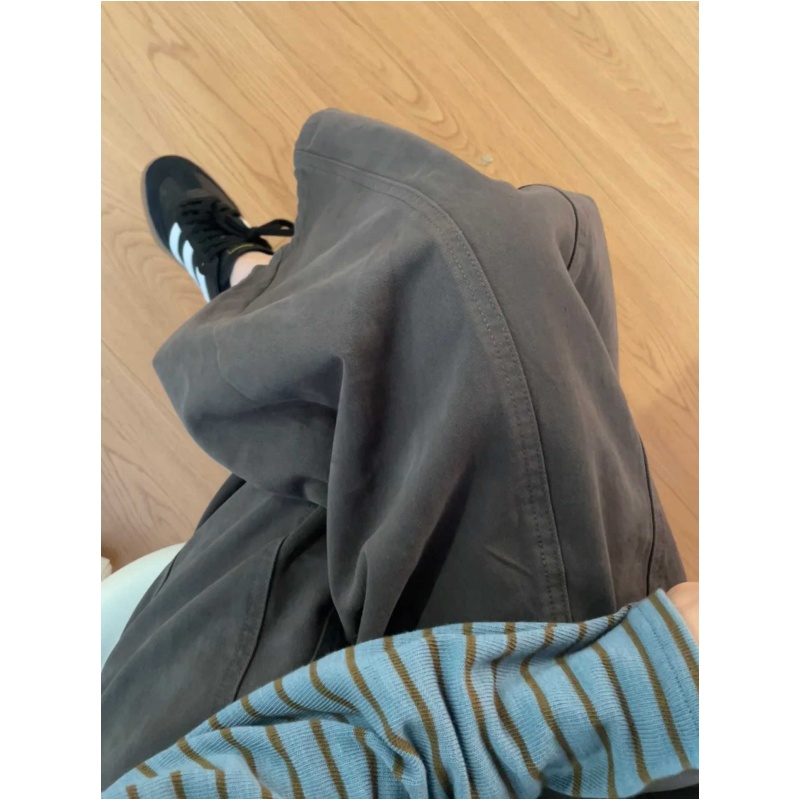 大码遮跨显瘦九分阔腿裤女