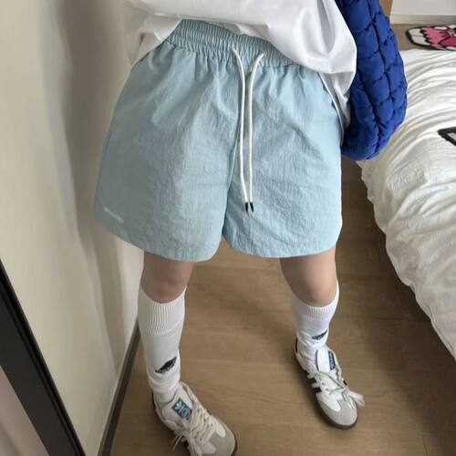 美式多巴胺速干休闲短裤女