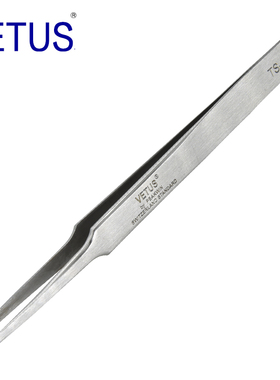 VETUS 不锈钢高精密镊子TS-13（120mm）防磁防酸镊子 钟表维修美