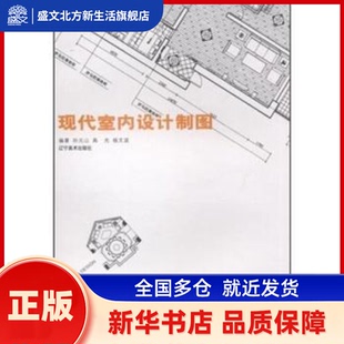 现代室内设计制图 孙元山 辽宁美术出版社有限责任公司 新华书店正版