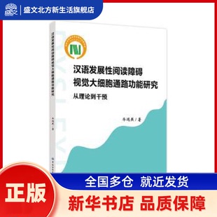 汉语发展阅读障碍视觉大细胞通路功能研究:从理论到干预 鸿燕著 中国纺织出版社有限公司 新华书店正版