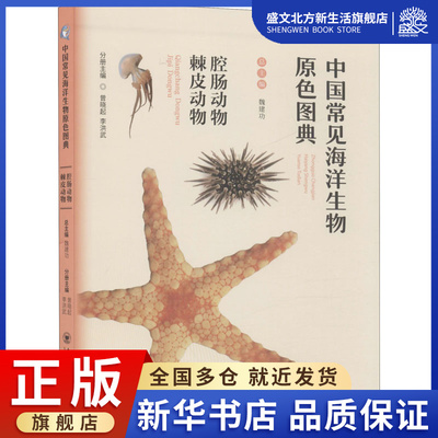 腔肠动物.棘皮动物/中国常见海洋生物原色图典 方宏达.吕向立 著 少儿科普 少儿 中国海洋大学出版社 图书