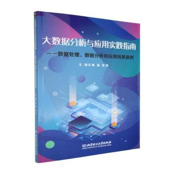 大数据分析与应用实践指南:数据处理、数据分析和应用场景案例 姜丽，张玮主编 9787576351521 新华书店正版