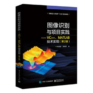 MATLAB技术实现 杨淑莹 电子工业出版 书籍正版 计算机与网络 社 9787121358647 图像识别与项目实践