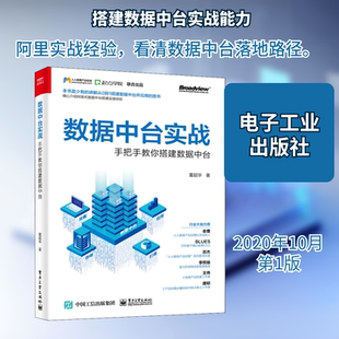 数据中台实战 手把手教你搭建数据中台 董超华 著 数据库 专业科技 电子工业出版社 9787121393860 图书