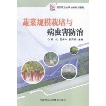 蔬菜规模栽培与病虫害防治 石战，范舍玲，张高棣主编 9787511622594 新华书店正版