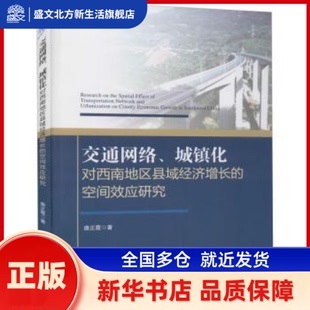 交通网络、城镇化对西南地区县域经济增长的空间效应研究 唐正霞 经济管理出版社 新华书店正版