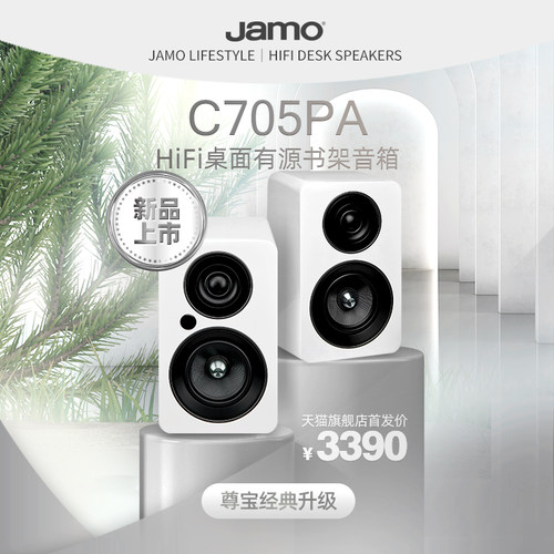 Jamo家用低音炮输出接口蓝牙音响