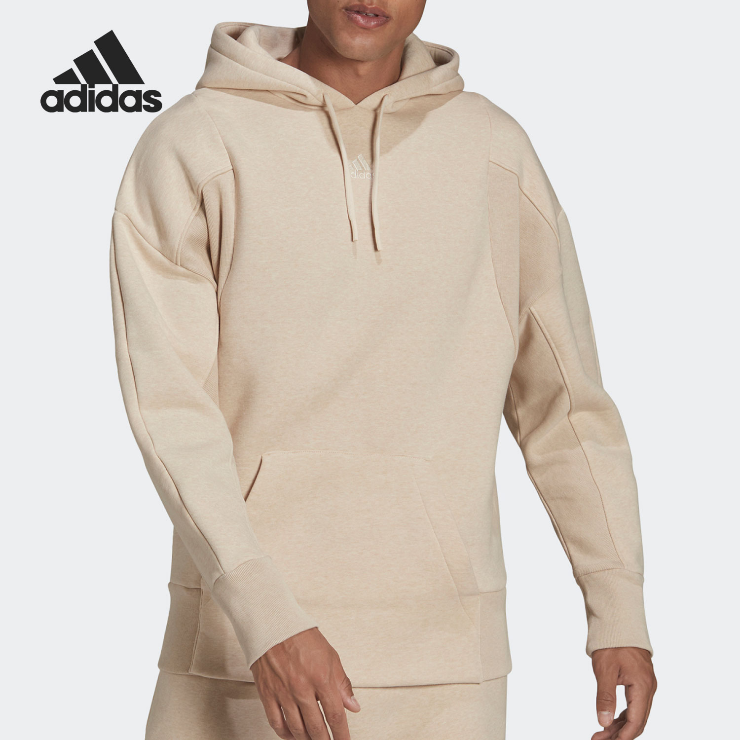 Adidas/阿迪达斯男子加绒卫衣
