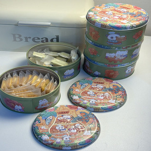 小熊茶楼雪花酥蔓越莓抹茶味零食小吃休闲食品饼干糕点心牛轧奶芙