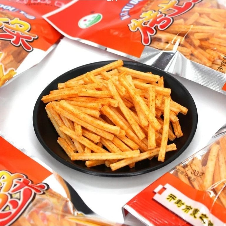 天宜园烤土豆条香脆土豆沙拉膨化零食特产休闲追剧老式怀旧零食吃