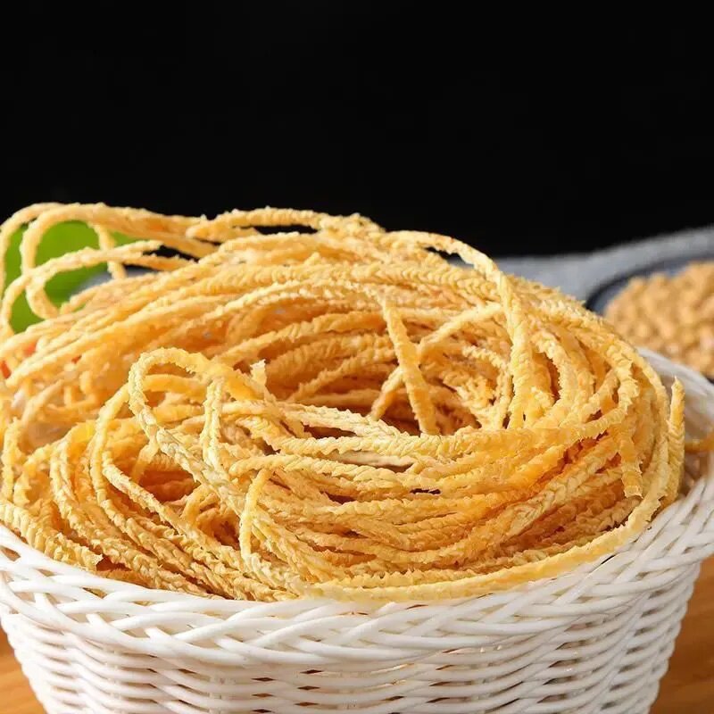 素羊肚丝豆腐丝豆皮云丝腐竹丝豆制品凉拌菜干货火锅冒菜食材素食