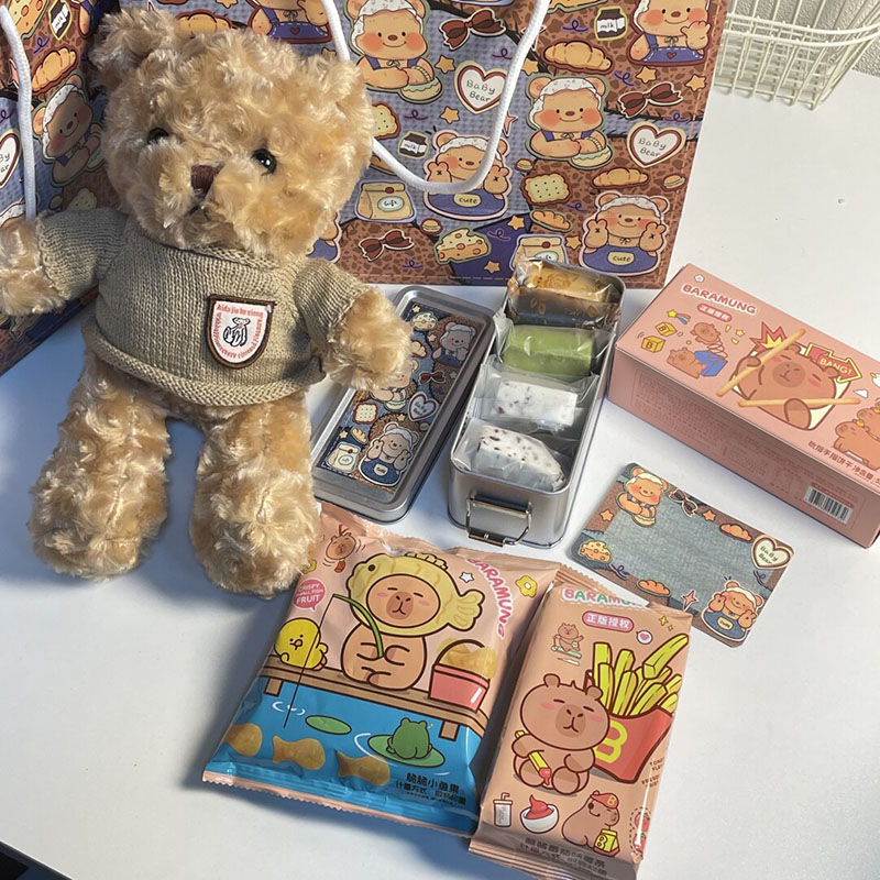 小预算黄油小熊小包装糖果零食散装多口味沙琪玛牛轧糖年货零食