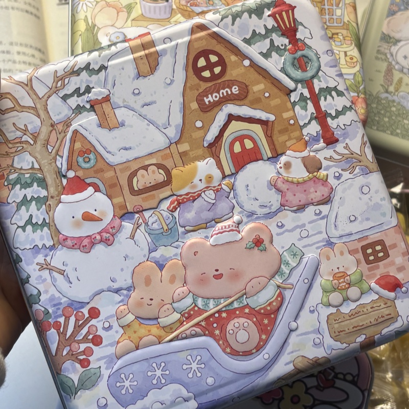 古早百草梨膏糖甜美手工梨膏糖可爱铁罐独立包装圣诞节送男女朋友