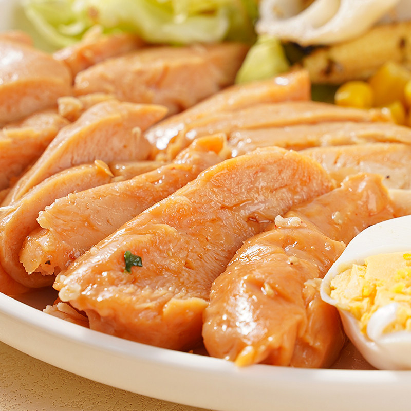 低脂高蛋白鸡肉肠鸡胸肉健身轻代餐减休闲解馋小吃零食品