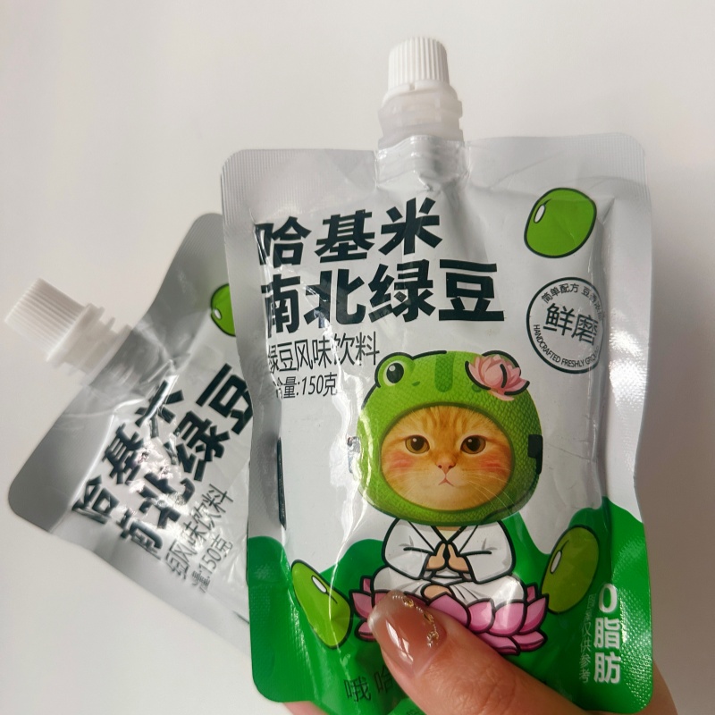 哈基米南北绿豆浆营养代餐早餐年货宿舍解馋150g袋装绿豆风味饮料