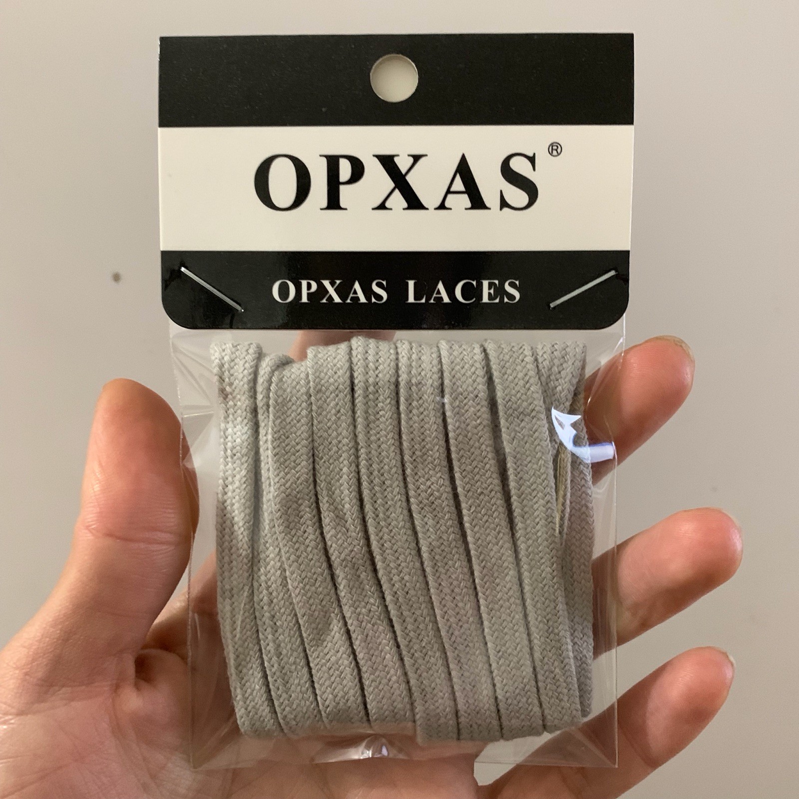 原装小脏鞋灰色鞋带os双层纯棉